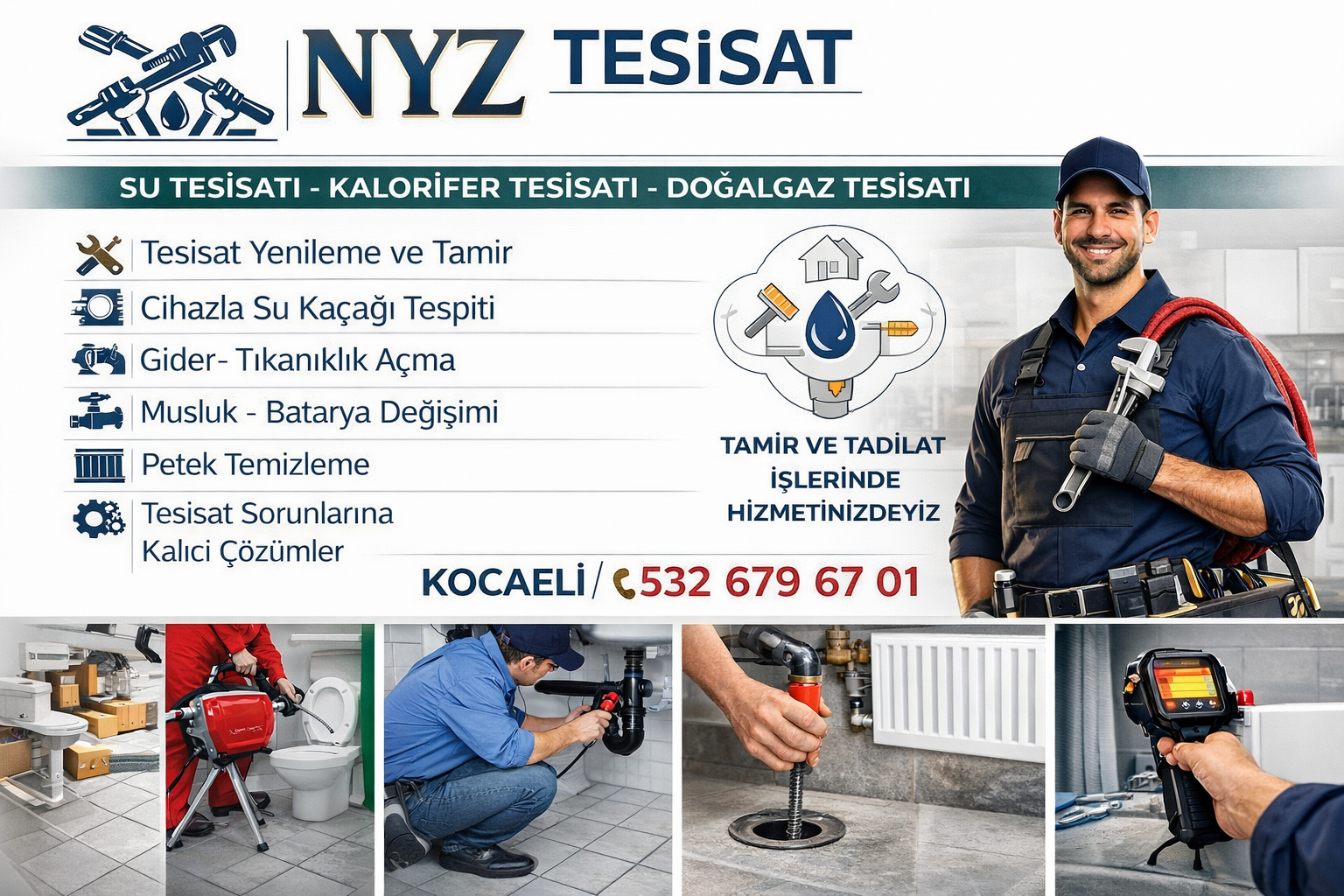 İzmit Kuruçeşme Su Tesisatçısı